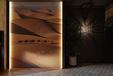 Дизайн-проект кафе восточной кухни от архитекторов Беловой Анастасии и Могильной Анны